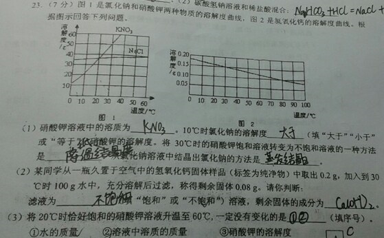 老师你好,我想问问硝酸钾溶解度升高了为什么