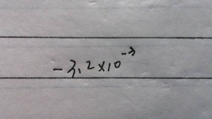 -0.0032科学计数法