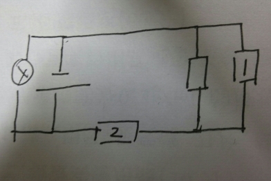 2和灯泡的关系,是串联还是并联?