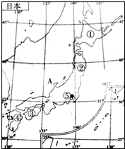 日本的自然地理特征 1\/4 - 中考模拟