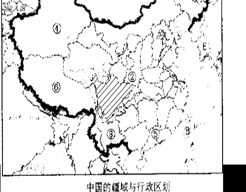 中国行e?区划 人口_读 中国的疆域和行政区划示意图 .完成下列要求. 1 写出图中