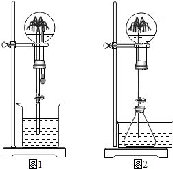 (1)图1为化学教学中所用的喷泉实验装置,在烧瓶中充满干燥气体,胶头