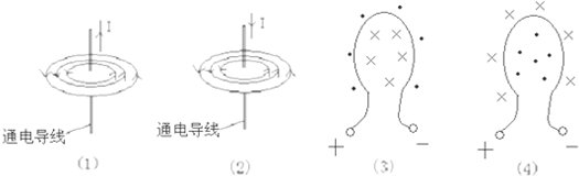 3 探究电流周围的磁场 通电直导线和通电线圈周围磁场的方向 13/35