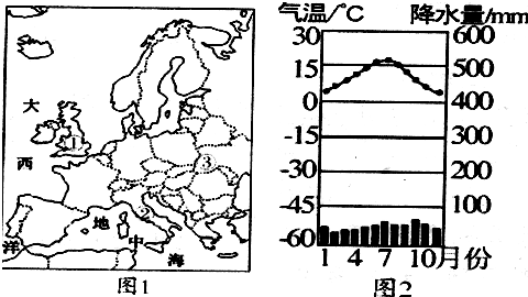 欧洲西部的主要港口、国家和首都 1\/2