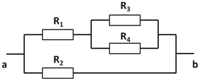 四个重点R1、R2、R3、R4英语所示连接,若四高中语法电阻如图图片
