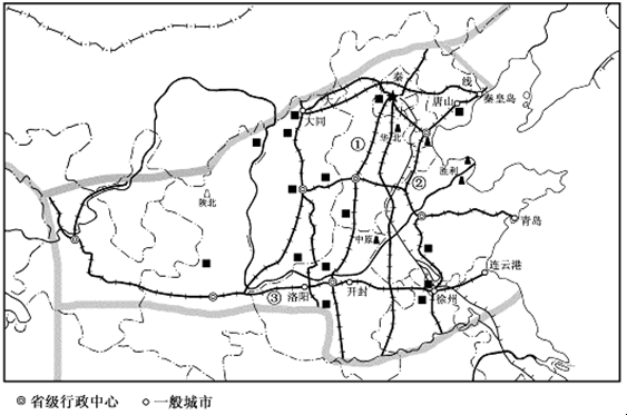 读华北地区示意图(如图)和相关男子,回答下列问高中生苹果酱材料图片