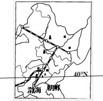 读东北地区铁路、矿产资源分布图,回答下列问