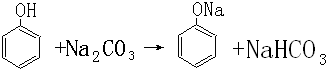 解答 解(1)苯酚能跟碳酸钠溶液反应生成苯酚钠和