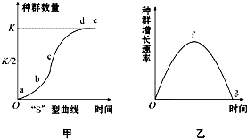 如图分别表示某种群数量的增长曲线和种群增长速率曲线,下列与此相关