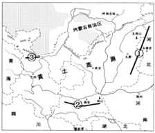 长江源区,黄河源区和澜沧江源区位于( ) a,北方地区 b,南方地区