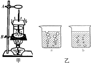 如图甲是"观察水的沸腾"的实验装置图.
