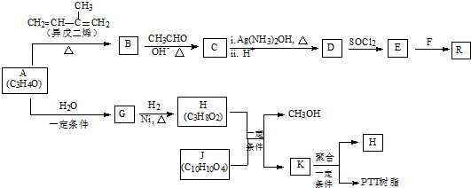 有机物R是一种功能高分子材料的单体,其结构简