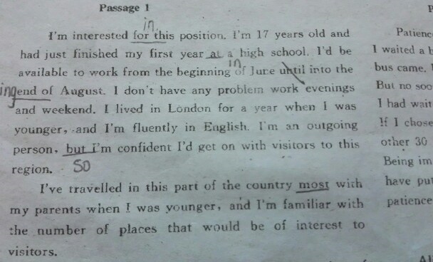 英语改错题--在线问答