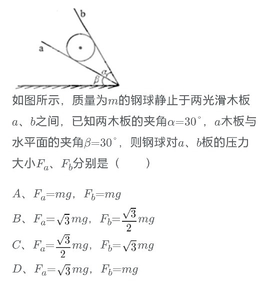 这个的受力分析图怎么画,为什么这样画