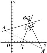 光线通过点A(-2,4),经直线2x-y-7=0反射,若反射