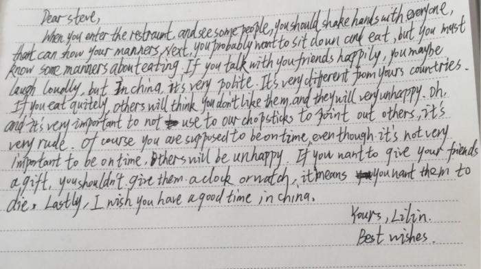 检查英语作文 格式拼写 求检查谢谢