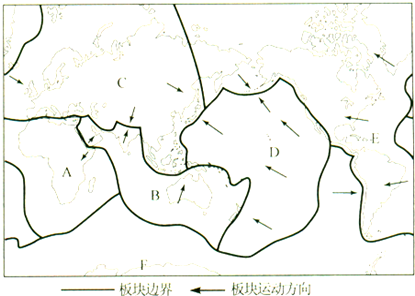 板块构造图简图图片