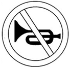 如图所示,是道路交通"禁止鸣笛"的标志,主要目的是为了控制城市中的