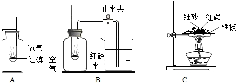 实验小组进行有关红磷燃烧的系列实验(如图.