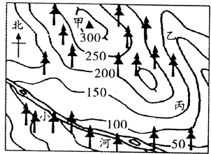 讀下面等高線地形圖,完成下列問題.